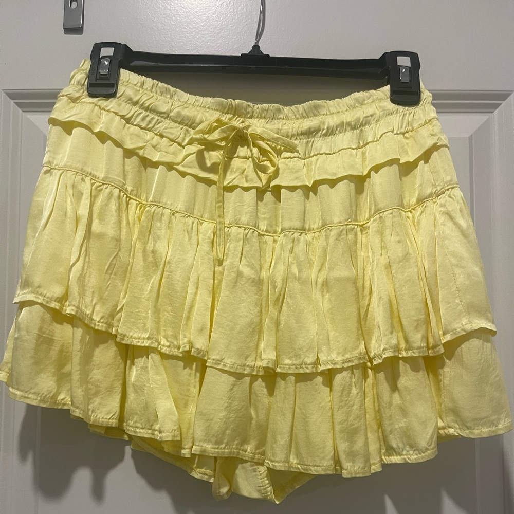 Sofia Yellow Skort NWT